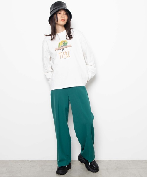 WEGO（ウィゴー）の「WEGO/リアリティアニマルロンT（Tシャツ/カットソー・レディース・その他2/その他3/その他1・FREE）」の19枚目の写真