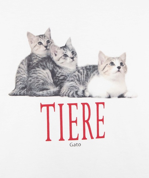 WEGO（ウィゴー）の「WEGO/リアリティアニマルロンT（Tシャツ/カットソー・レディース・その他2/その他3/その他1・FREE）」の8枚目の写真