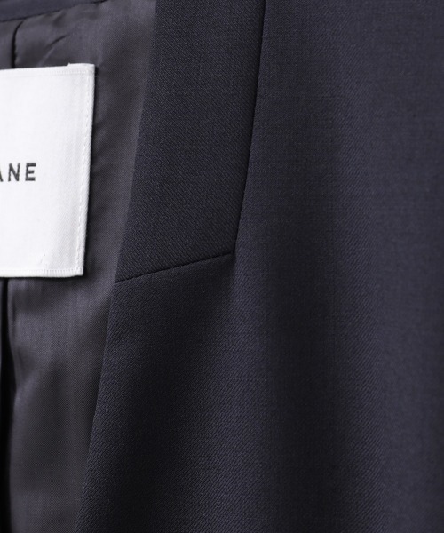 CLANE（クラネ）の「SET UP NO COLLAR JACKET（ノーカラージャケット