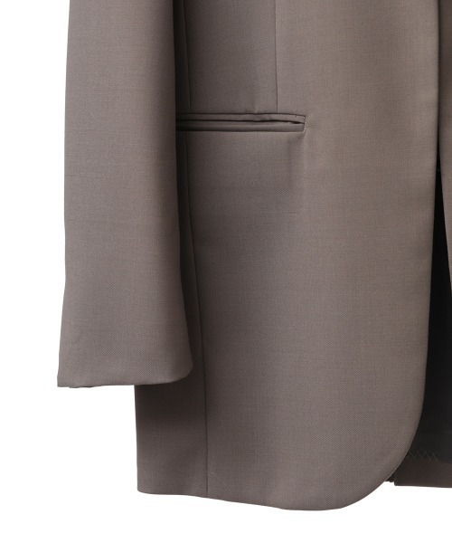 CLANE（クラネ）の「SET UP NO COLLAR JACKET（ノーカラージャケット