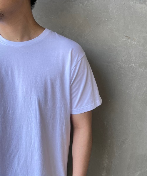 HANES（ヘインズ）の「[HANES/ヘインズ] 2P ジャパンフィットクルーネックパックTシャツ（Tシャツ/カットソー・レディース・ホワイト・S/M/L/XL）」の7枚目の写真