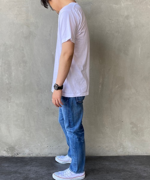 HANES（ヘインズ）の「[HANES/ヘインズ] 2P ジャパンフィットクルーネックパックTシャツ（Tシャツ/カットソー・レディース・ホワイト・S/M/L/XL）」の2枚目の写真