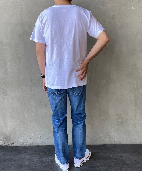 HANES（ヘインズ）の「[HANES/ヘインズ] 2P ジャパンフィットクルーネックパックTシャツ（Tシャツ/カットソー・レディース・ホワイト・S/M/L/XL）」の6枚目の写真