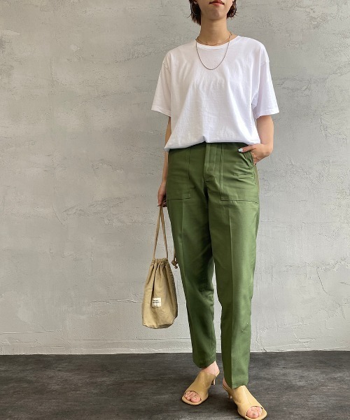 HANES（ヘインズ）の「[HANES/ヘインズ] 2P ジャパンフィットクルーネックパックTシャツ（Tシャツ/カットソー・レディース・ホワイト・S/M/L/XL）」の11枚目の写真