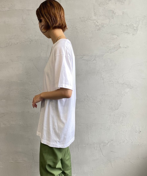 HANES（ヘインズ）の「[HANES/ヘインズ] 2P ジャパンフィットクルーネックパックTシャツ（Tシャツ/カットソー・レディース・ホワイト・S/M/L/XL）」の13枚目の写真