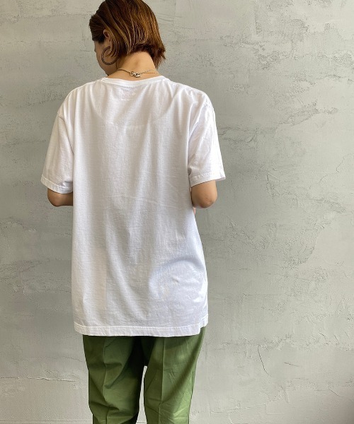 HANES（ヘインズ）の「[HANES/ヘインズ] 2P ジャパンフィットクルーネックパックTシャツ（Tシャツ/カットソー・レディース・ホワイト・S/M/L/XL）」の14枚目の写真