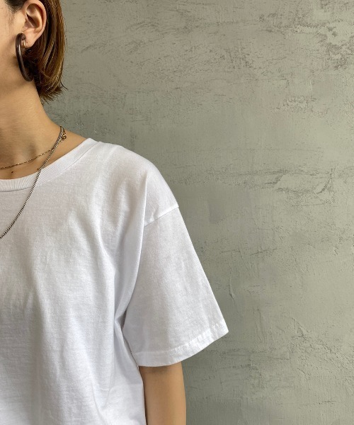 HANES（ヘインズ）の「[HANES/ヘインズ] 2P ジャパンフィットクルーネックパックTシャツ（Tシャツ/カットソー・レディース・ホワイト・S/M/L/XL）」の16枚目の写真