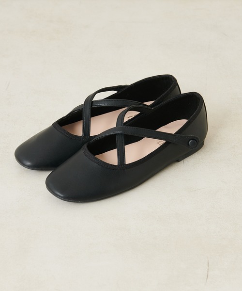 one after another NICE CLAUP（ワンアフターアナザーナイスクラップ）の「カンフーシューズ（その他シューズ・レディース・アイボリー/ブラック・SMALL/MEDIUM/LARGE）」の19枚目の写真