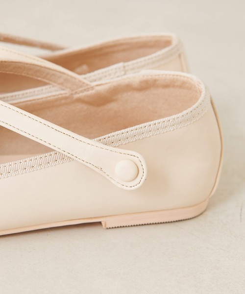 one after another NICE CLAUP（ワンアフターアナザーナイスクラップ）の「カンフーシューズ（その他シューズ・レディース・アイボリー/ブラック・SMALL/MEDIUM/LARGE）」の15枚目の写真