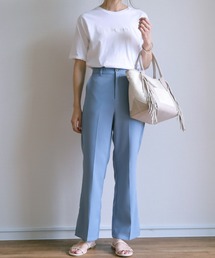 reca | 【zozotown限定】スリット入り センタープレススラックスパンツ(その他パンツ)