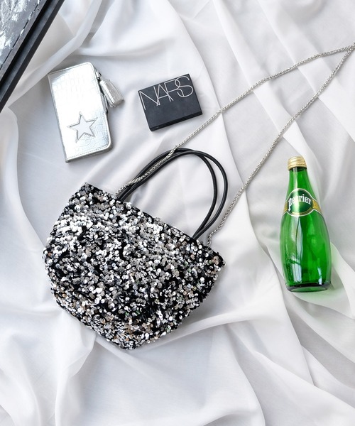 CURIBISCUI】スパンコール ショルダー付きトート（Ｓ）（ショルダーバッグ）｜CURI BISCUI（キュリ ビスキュイ）のファッション通販 -  ZOZOTOWN SPICE(スパイス) DOUX トートバスケット 2サイズセット WBLY4029