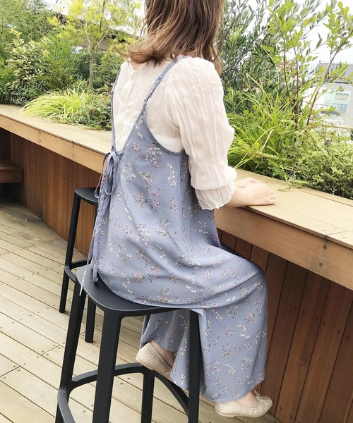 one after another NICE CLAUP（ワンアフターアナザーナイスクラップ）の「【ZOZO限定】フレアキャミワンピース（ワンピース・レディース・アイボリー/ブルーグレー/ホワイト系その他/ブラウン系その他/ブルー系その他/ベージュ系その他/ブラック/ダークブルー/キャメル・FREE）」の19枚目の写真