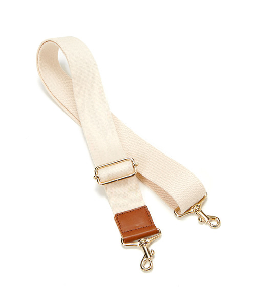 Breath TOPKAPI(ブレストプカピ)の「【Breath TOPKAPI/ブレス トプカピ】アクリルショルダーベルト38mm レディース(ショルダーバッグ・レディース・ブラック/クリーム/キャメル/グレイッシュベージュ/ベージュ/ブラウン・FREE)」の4枚目の写真
