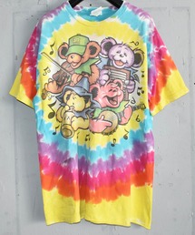 LIQUID BLUE（リキッドブルー）の「【ヴィンテージ古着】LIQUID BLUE/リキッドブルー タイダイ染め デッドベア プリントTシャツ USA製（Tシャツ/カットソー・メンズ）」