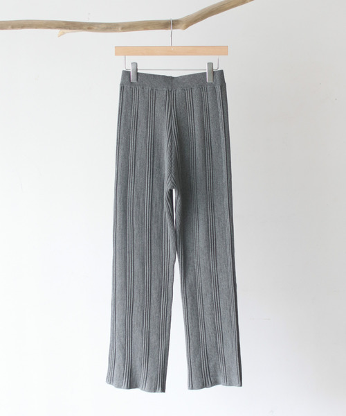CANAL JEAN RED CHOP WORKS ランダムリブニットパンツ CANAL JEAN（キャナルジーン）の「RED CHOP WORKS(レッド