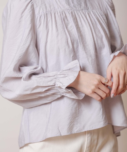 flower(フラワー)の「カボションリング(リング・レディース・ホワイト/ベージュ/グレー/コーラルピンク/ピンク/イエロー/オレンジ・FREE/SMALL)」の18枚目の写真