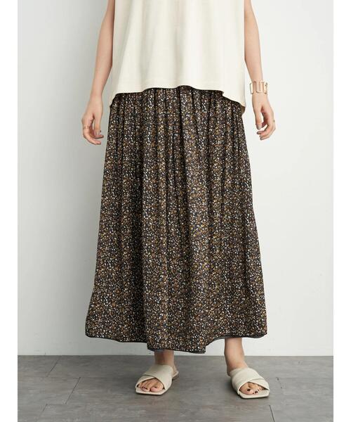 AMERICAN HOLIC（アメリカンホリック）の「リバーシブルプリーツ×ワッシャースカート　＊（スカート・レディース・チャコールグレー/グレー/ピンク/マスタード/モカ/ブルーグリーン・FREE）」の17枚目の写真