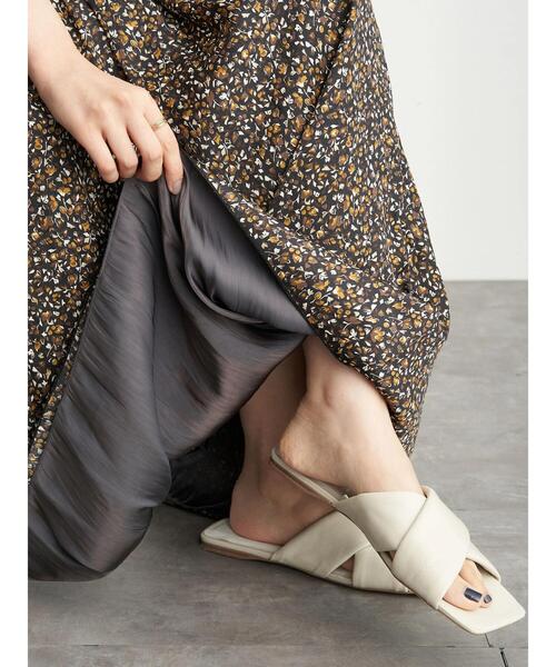 AMERICAN HOLIC（アメリカンホリック）の「リバーシブルプリーツ×ワッシャースカート　＊（スカート・レディース・チャコールグレー/グレー/ピンク/マスタード/モカ/ブルーグリーン・FREE）」の18枚目の写真