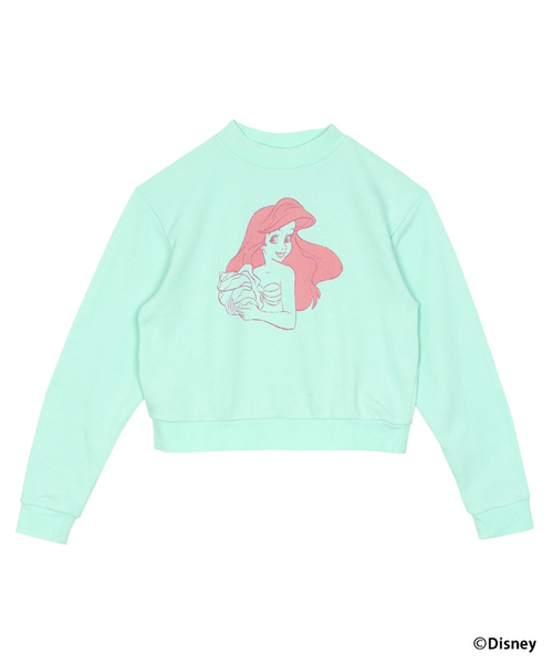 WEGO(ウィゴー)の「WEGO/プリントスウェット(アリエル)(スウェット・レディース・サックスブルー/ライトパープル・FREE)」の6枚目の写真