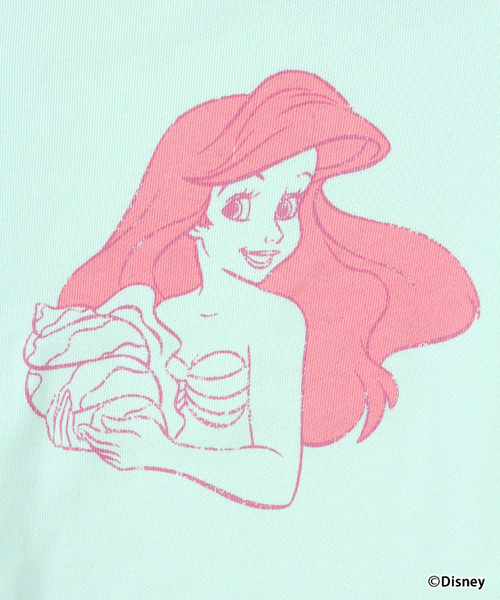 WEGO(ウィゴー)の「WEGO/プリントスウェット(アリエル)(スウェット・レディース・サックスブルー/ライトパープル・FREE)」の4枚目の写真