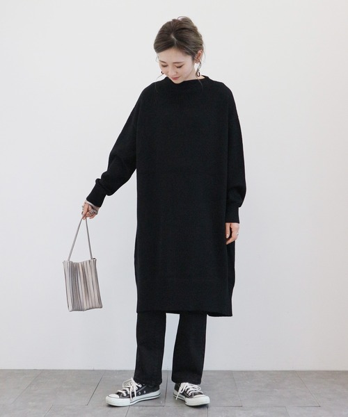 セール ボトルネックニットワンピース ワンピース American Holic アメリカンホリック のファッション通販 Zozotown
