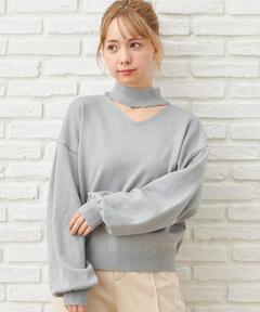 セール】Layered Mohair Knit（ニット/セーター）｜anuke（アンヌーク