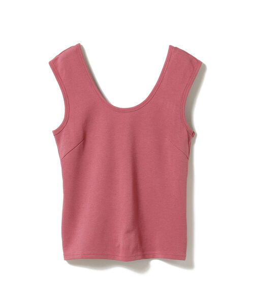 Ray BEAMS（レイビームス）の「Ray BEAMS / ラウンドネック ノースリーブ Tシャツ（タンクトップ・レディース・ライトグレー/ブラック/レッド系その他/グリーン系その他2・ONE SIZE）」の4枚目の写真