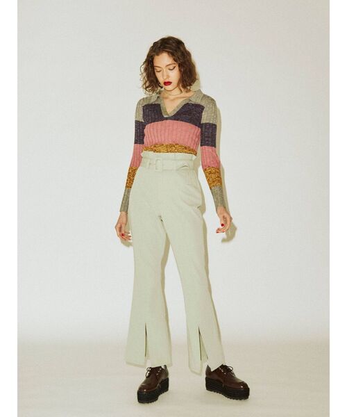 jouetie(ジュエティ)の「ジュートソールレースアップローファー(ローファー・レディース・ブラウン/ブラック/その他1・L/M)」の5枚目の写真