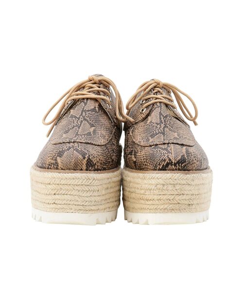 jouetie(ジュエティ)の「ジュートソールレースアップローファー(ローファー・レディース・ブラウン/ブラック/その他1・L/M)」の12枚目の写真