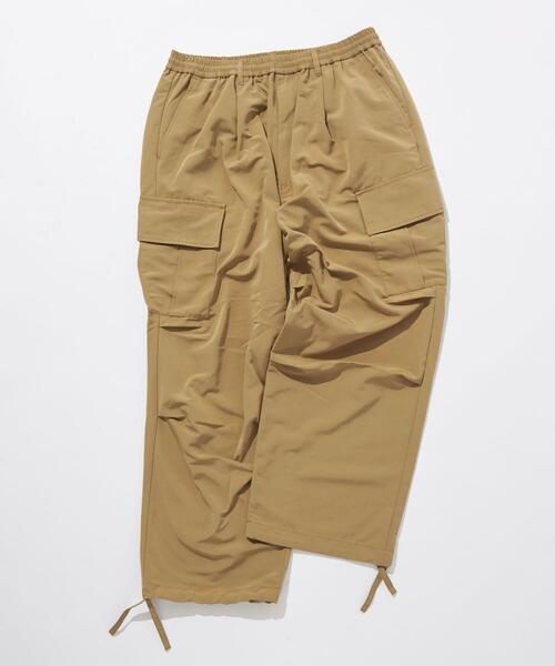 green label relaxing（グリーンレーベルリラクシング）の「【WEB限定】＜GLR or（ジーエルアール オア）＞ワイド イージー カーゴパンツ（カーゴパンツ・メンズ・ブラック/オリーブ/ベージュ/モカ/ダークグレー・L/M）」の6枚目の写真