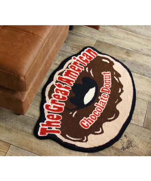 ドーナツ　ラグ　タフティング　ウォールアート　フロアマット FLOOR MAT DONUT ドーナツ フロアマット ラグ（ラグ/マット