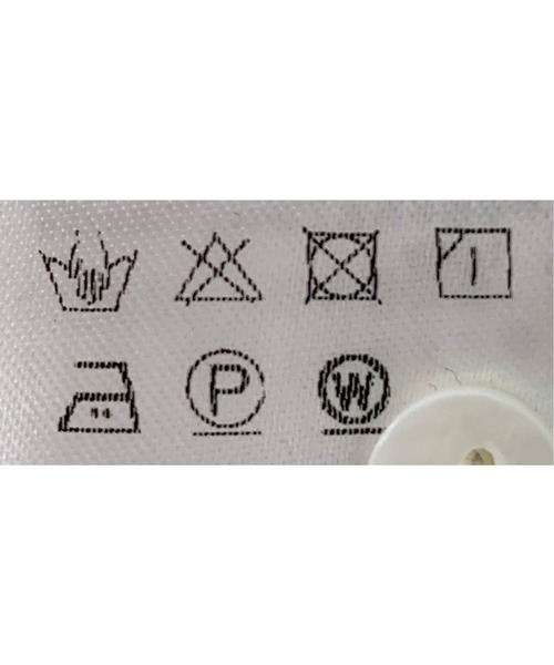 PICCIN（ピッチン）の「コットンダブルガーゼギャザーカラーブラウス（シャツ/ブラウス・レディース・ブラック/オフホワイト・M）」の11枚目の写真