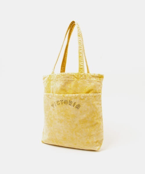VICTORIA（ヴィクトリア）の「VICTORIA　BEDFORD CORDUROY TOTE BAG（トートバッグ・メンズ・イエロー/ブラック・FREE）」の16枚目の写真