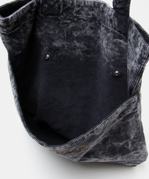 VICTORIA（ヴィクトリア）の「VICTORIA　BEDFORD CORDUROY TOTE BAG（トートバッグ・メンズ・イエロー/ブラック・FREE）」の13枚目の写真