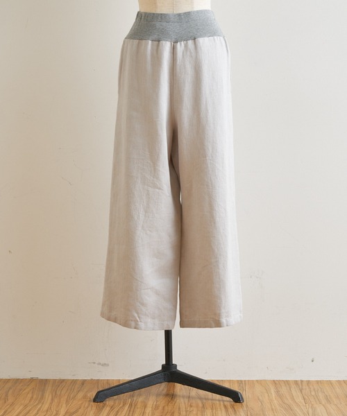 BEARDSLEY（ビアズリー）の「ウエストリブリネンパンツ（その他