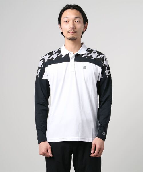 HYDROGEN/ハイドロゲン》BASIC GOLF POLO/ゴルフ ポロシャツ