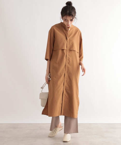 STELLA CIFFON(ステラシフォン)の「【STELLA CIFFON】コートワンピ(ワンピース・レディース・ベージュ/カーキ・38)」の13枚目の写真