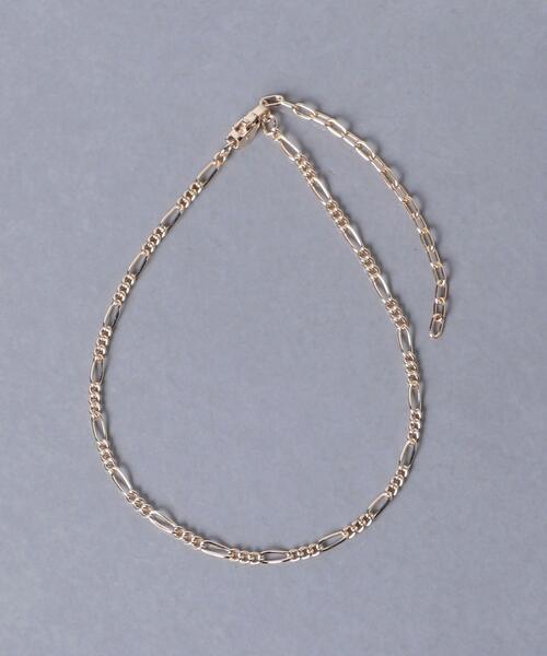 UNITED ARROWS（ユナイテッドアローズ）の「UWC KIHEI チェーン アンクレット◆（アンクレット・レディース・シルバー/ゴールド・FREE）」の3枚目の写真