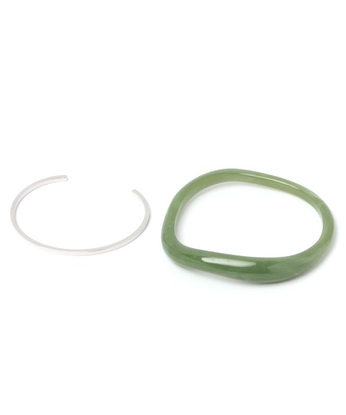 GLOBAL WORK(グローバルワーク)の「2Pバングルセット/943495(バングル/リストバンド・レディース・オフホワイト/ライトグリーン/その他2・FREE)」の12枚目の写真