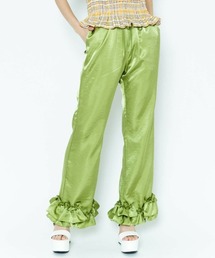 Candy Stripper | FRILL HEM SATIN パンツ(その他パンツ)