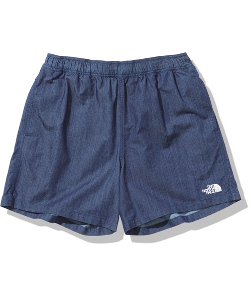 THE NORTH FACE(ザノースフェイス)の「THE NORTH FACE/ザ・ノースフェイス Nylon Denim Versatile Short ナイロンデニムバーサタイルショーツ NB42152(その他パンツ・メンズ・インディゴブルー・MEDIUM/LARGE/X-LARGE)」の1枚目の写真