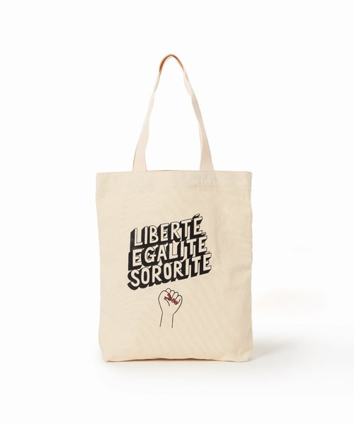 SLOBE IENA（スローブイエナ）の「【TIFFANY COOPER/ティファニー・クーパー】SLOBE別注コラボトートバッグ◆（トートバッグ・レディース・ナチュラル・FREE）」の3枚目の写真