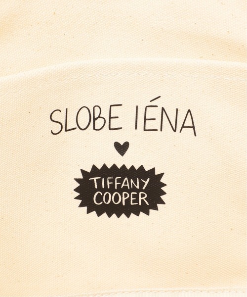 SLOBE IENA（スローブイエナ）の「【TIFFANY COOPER/ティファニー・クーパー】SLOBE別注コラボトートバッグ◆（トートバッグ・レディース・ナチュラル・FREE）」の10枚目の写真