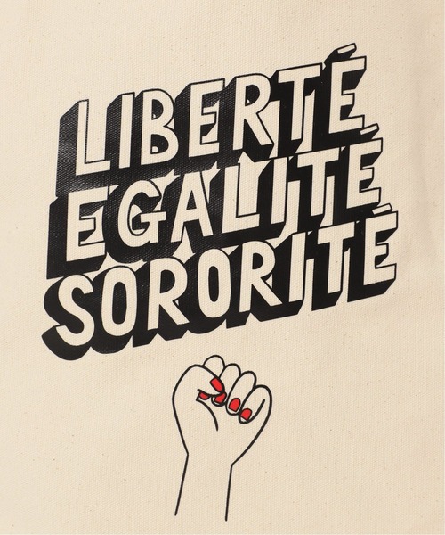 SLOBE IENA（スローブイエナ）の「【TIFFANY COOPER/ティファニー・クーパー】SLOBE別注コラボトートバッグ◆（トートバッグ・レディース・ナチュラル・FREE）」の4枚目の写真