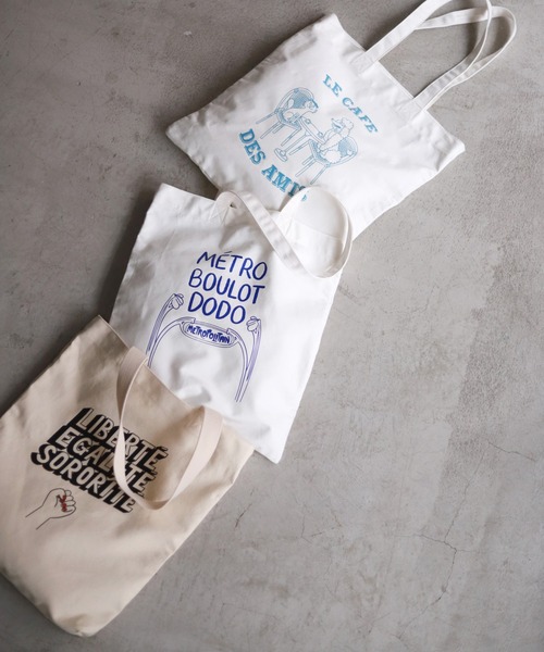 SLOBE IENA（スローブイエナ）の「【TIFFANY COOPER/ティファニー・クーパー】SLOBE別注コラボトートバッグ◆（トートバッグ・レディース・ナチュラル・FREE）」の16枚目の写真