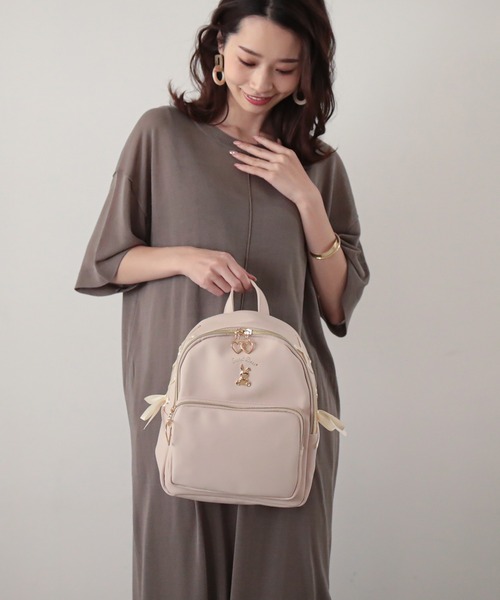 SecretDoor（シークレットドア）の「リュック　[レプス]（バックパック/リュック・キッズ・ブラック/ピンク/アイボリー・FREE）」の19枚目の写真