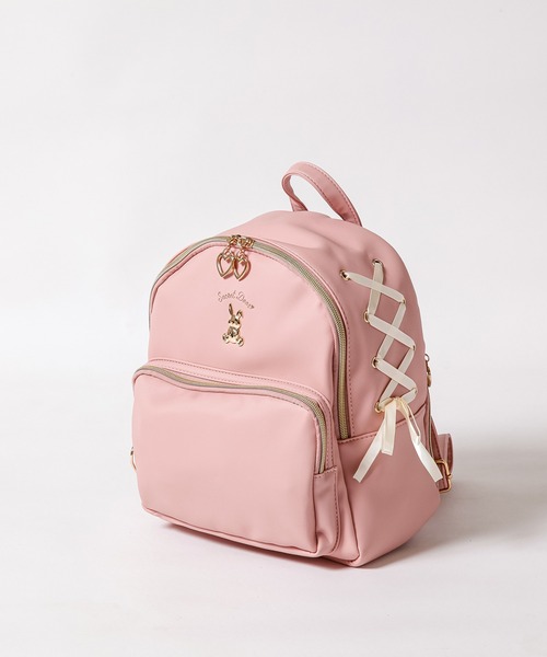 SecretDoor（シークレットドア）の「リュック　[レプス]（バックパック/リュック・キッズ・ブラック/ピンク/アイボリー・FREE）」の14枚目の写真