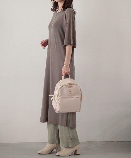 SecretDoor（シークレットドア）の「リュック　[レプス]（バックパック/リュック・キッズ・ブラック/ピンク/アイボリー・FREE）」の11枚目の写真