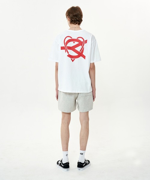 boohoo MAN DRIP HEART ハート バックプリント 半袖 Tシャツ FREAK'S STORE｜ハート バックプリントTシャツ 24SS | Rakuten