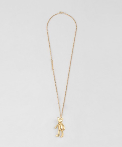 NONENON（ノンノン）の「【NONENON】BEAR NECKLACE / ノンノン ベアー ドロップ ネックレス（ネックレス・メンズ・シルバー/ゴールド・SMALL/MEDIUM/LARGE）」の12枚目の写真